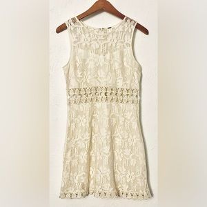 Free People Lace & Crochet Dress